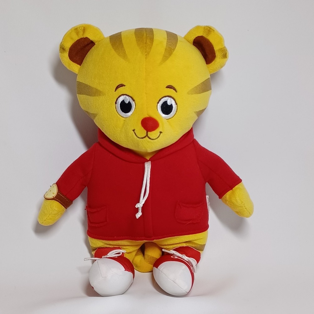 Daniel Tiger's Neighborhood 12" Talking Daniel Plush Tested Works Mr. Rogers